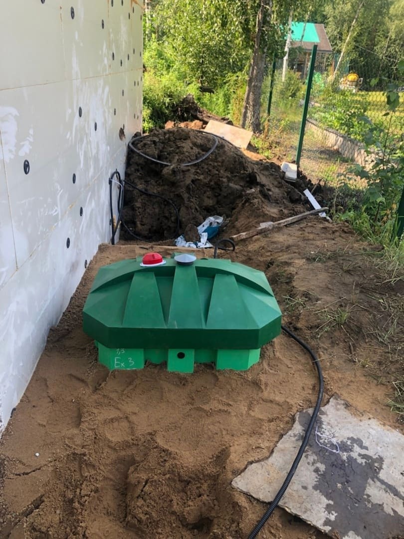 Септик Mezler aqua 7 un, насосная